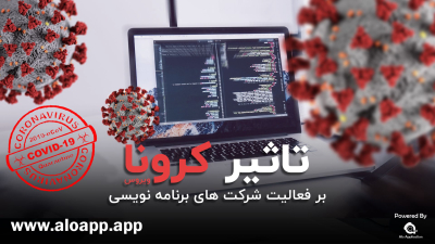 تاثیر کرونا بر فعالیت شرکت های برنامه نویسی